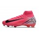 Botas Nike Mercurial Superfly 10 Elite FG Rosa Blanco Negro