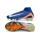 Botas Nike Mercurial Superfly 10 Elite FG Azul Blanco Naranja