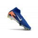 Botas Nike Mercurial Superfly 10 Elite FG Azul Blanco Naranja