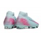 Botas Nike Mercurial Superfly 10 Elite FG Azul Glaciar Rosa