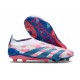 adidas Predator Elite Laceless Cesped Natural Seco Ftwr Blanco Solar Azul Solar Rosa