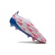 adidas Predator Elite Laceless Cesped Natural Seco Ftwr Blanco Solar Azul Solar Rosa