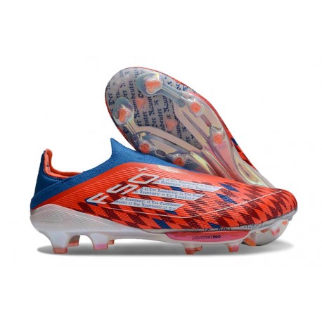 Zapatillas de Futbol adidas F50 + LL FG Rojo Azul Blanco