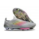 Zapatillas de Futbol adidas F50 + LL FG Gris Rosa Amarillo