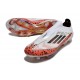 Zapatillas de Futbol adidas F50 + LL FG Blanco Rojo Negro