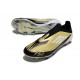 adidas F50 Elite Sin Cordones FG Dorado Met Negro Blanco