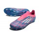 adidas F50 Elite Sin Cordones FG Solar Azul Ftwr Blanco Solar Rosa