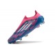 adidas F50 Elite Sin Cordones FG Solar Azul Ftwr Blanco Solar Rosa