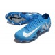 Botas de Futbol Nike Mercurial Vapor XVI Elite FG Azul Blanco