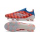 adidas F50 Elite Sin Cordones FG Rojo Blanco Azul