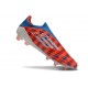 adidas F50 Elite Sin Cordones FG Rojo Blanco Azul