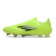 adidas F50 Elite Sin Cordones FG Amarillo Solar Negro