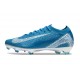 Botas de Futbol Nike Mercurial Vapor XVI Elite FG Azul Blanco