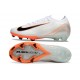 Botas de Futbol Nike Mercurial Vapor XVI Elite FG Blanco Negro Naranja