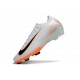 Botas de Futbol Nike Mercurial Vapor XVI Elite FG Blanco Negro Naranja