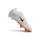 Botas de Futbol Nike Mercurial Vapor XVI Elite FG Blanco Negro Naranja