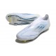 adidas F50 Elite Sin Cordones FG Blanco Azul