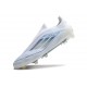 adidas F50 Elite Sin Cordones FG Blanco Azul