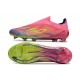 adidas F50 Elite Sin Cordones FG Rosa Amarillo Violeta