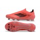 adidas F50 Elite Sin Cordones FG Naranja Negro