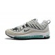 Zapatos Nuevo Nike Air Max 98 Blanco Verde