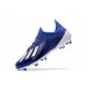 Zapatos de Futbol adidas X 19.1 FG Azul Blanco